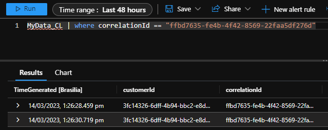 Azure Monitor query